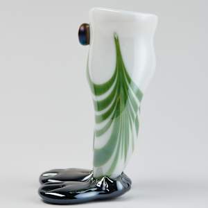 Clown Leg Vase by Larry LiVolsi  Image: Photo credit: Alexis Oltmer