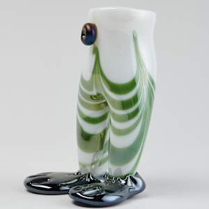 Clown Leg Vase by Larry LiVolsi  Image: Photo credit: Alexis Oltmer