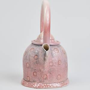 Pink Teapot with Lid by Gail Kendall  Image: Photo credit: Alexis Oltmer