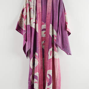 Purple & Magenta Silk Kimono by Laura Adasko  Image: Photo credit: Alexis Oltmer