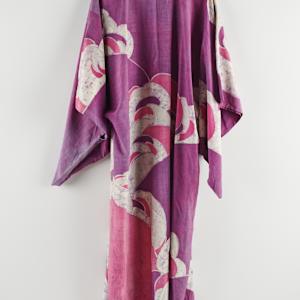 Purple & Magenta Silk Kimono by Laura Adasko  Image: Photo credit: Alexis Oltmer