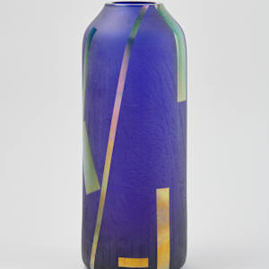 Cobalt Blue Vase by Steven Maslach  Image: Photo credit: Alexis Oltmer
