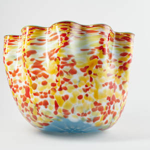 Cobalt Blue Macchia by Dale Chihuly  Image: Photo credit: Alexis Oltmer