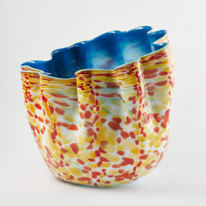 Cobalt Blue Macchia by Dale Chihuly  Image: Photo credit: Alexis Oltmer