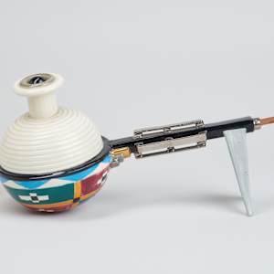 Echo Park Teapot by Peter Shire  Image: Photo credit: Alexis Oltmer