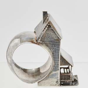 Sterling House Napkin Ring by Mary Ann Spavins  Image: Photo credit: Alexis Oltmer