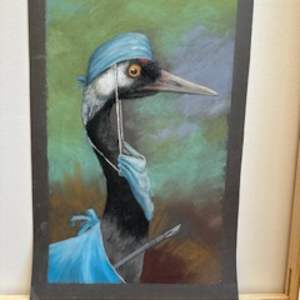 Crane Surgeon by Kevin O'Malley 