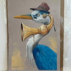 Heron-aid by Kevin O'Malley 