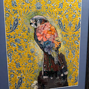 Floral Kestral by Susan Fay Schauer