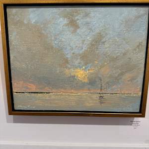 Peaceful Sunrise by Nancy Fine 