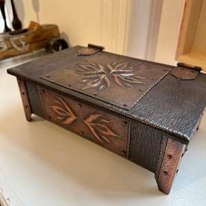 Fire Themed Keepsake Box by Anne Jordan 
