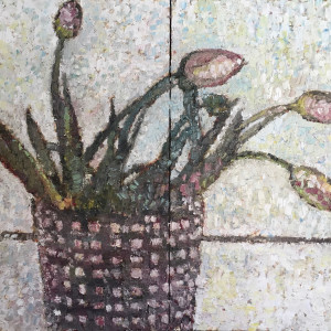 Tulpen in einer Vase / I by Christoph Müller 