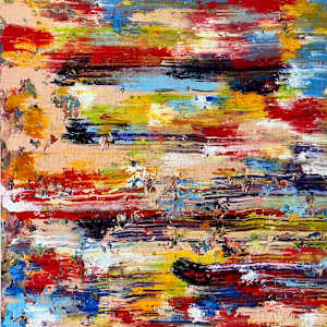 Study of a Bouquet of Flowers VI – Light and Earth Field by CHRISTOPH MUELLER