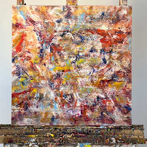 Study of a Bouquet of Flowers XXII – Soft Light Field by CHRISTOPH MUELLER 