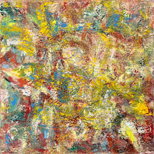 Study of a Bouquet of Flowers XXXII – Yellow Fragment Field by CHRISTOPH MUELLER