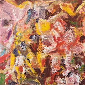 Study of a Bouquet of Flowers XXXV – Yellow, Rose and Earth Field by CHRISTOPH MUELLER