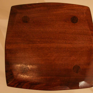 Walnut Stool by Jack Unger 