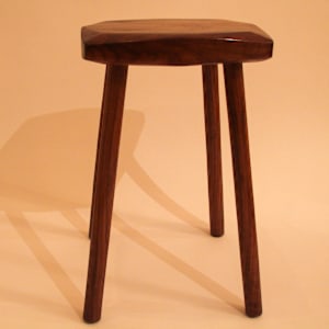 Walnut Stool by Jack Unger 