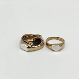 Bronze Signet Rings by Jared Effman