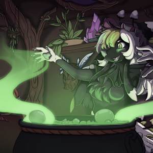 A Witch in her Home by Cat M. V.