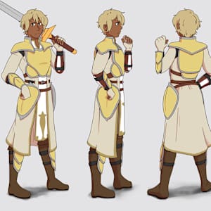 Character Sheet: Chris by Cat M. V.