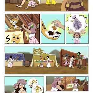 The Drenix Festival by Cat M. V.  Image: The Drenix Festival: Page 2