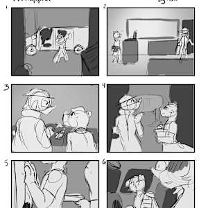Work In Progress: Kidnapped Storyboard by Cat M. V., Image 1.
