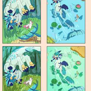 Underwater Fun by Cat M. V.  Image: Color Tests