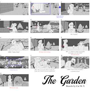 Storyboard: The Garden by Cat M. V.