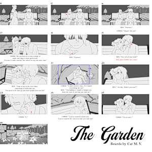 Storyboard: The Garden by Cat M. V.  Image: The Garden: Page 2