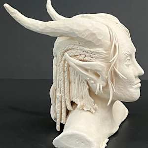 Kyris Character Bust by Kate Seckar 