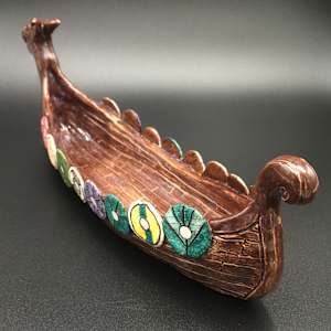 Viking Longship by Kate Seckar 