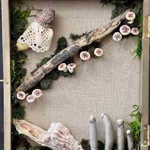 Mushroom Jewelry Case by Kate Seckar 