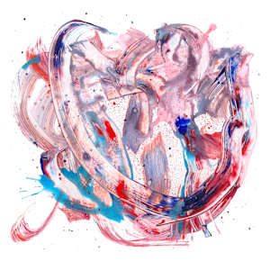 Pink Heart by Nadia Mufti