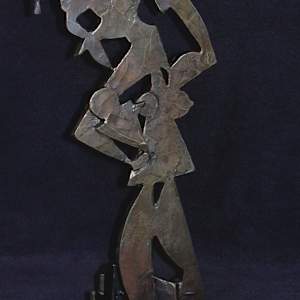 Funky Madonna by Danièle Lamarche-Sarvia neo figurativism, figurative expressionism  painter, Image 1.