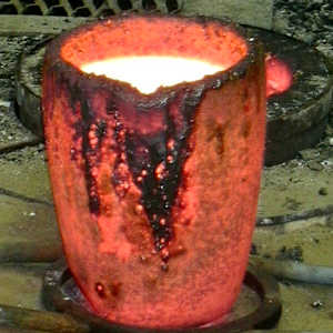 The Graduation by Danièle Lamarche-Sarvia neo figurativism, figurative expressionism  painter  Image: the joy of smelted bronze in was so exciting to see the metal liquify