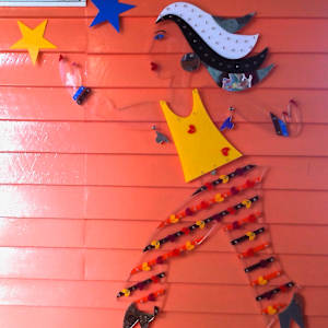 Sky Is The Limit by Daniele Lamarche-Sarvia  Image: in the end it was recycled Wynnum 2012
