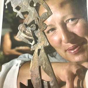 Funky Madonna by Danièle Lamarche-Sarvia neo figurativism, figurative expressionism  painter, Image 5.