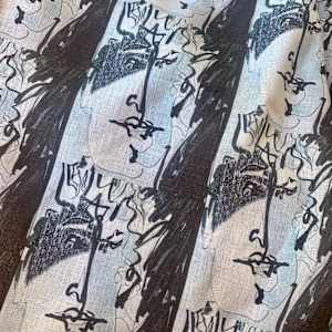My Rugby Players by Daniele Lamarche-Sarvia  Image: gorgeous linen perfect for overalls
