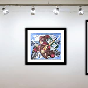 Gaetan by Danièle Lamarche-Sarvia neo figurativism, figurative expressionism  painter