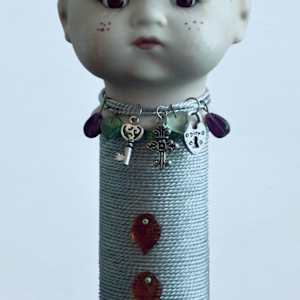 Le Hochet by Danièle Lamarche-Sarvia neo figurativism, figurative expressionism  painter