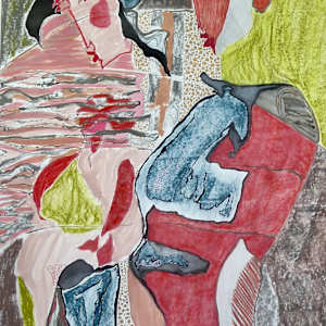 Metis by Danièle Lamarche-Sarvia neo figurativism, figurative expressionism  painter, Image 1.