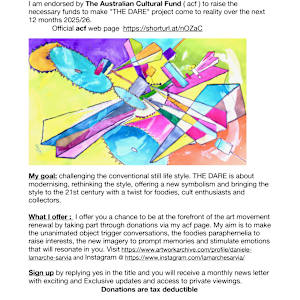 THE DARE by Danièle Lamarche-Sarvia neo figurativism, figurative expressionism  painter