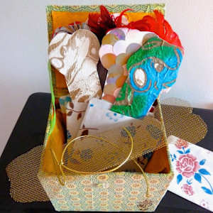 THE PENIS BOX by Danièle Lamarche-Sarvia neo figurativism, figurative expressionism  painter