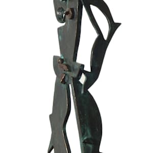 I Don't Care by Danièle Lamarche-Sarvia neo figurativism, figurative expressionism  painter