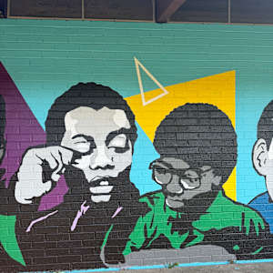 MLK Park Mural by Nova Dream Space 