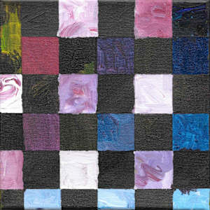 Lavender Checkerboard by Nova Dream Space