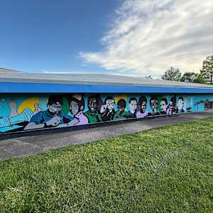 MLK Park Mural by Nova Dream Space 