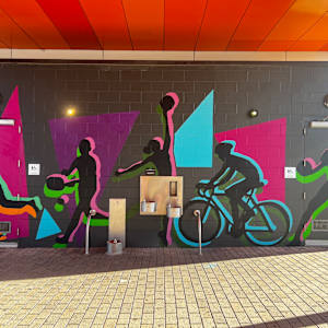 Dream Big Mural by Nova Dream Space