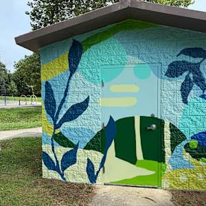 Bertha Ross Park Mural by Nova Dream Space 